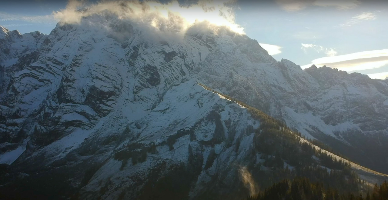 Alpok Ausztria drón referencia